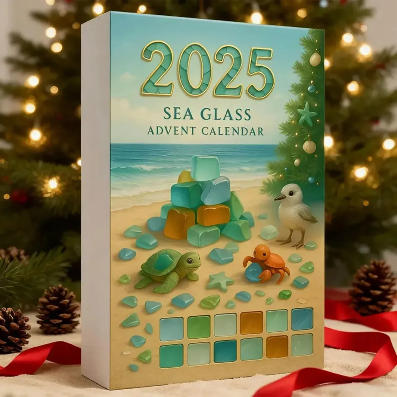 Lassen Sie den Ozean zu Ihrem Weihnachten kommen