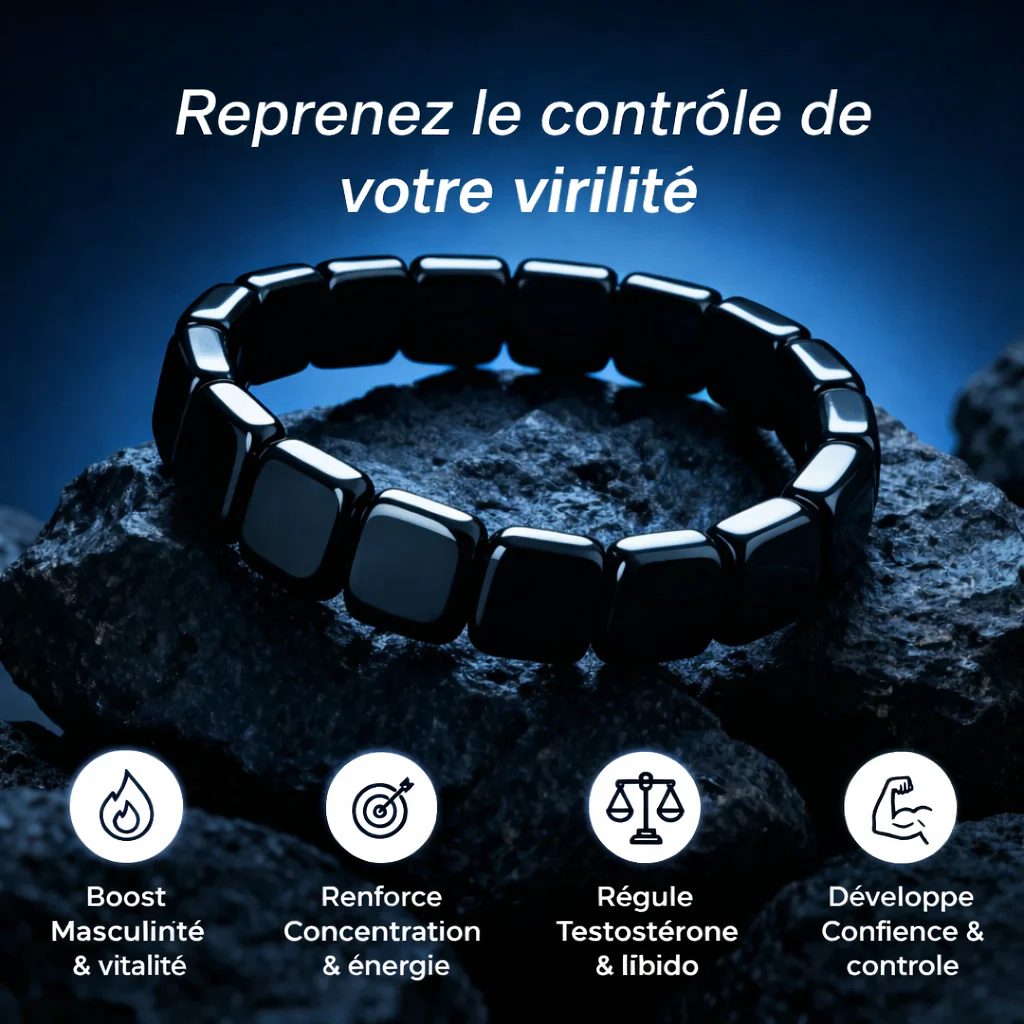 FEROX® Bracelet Hématite Magnétique - Image 6