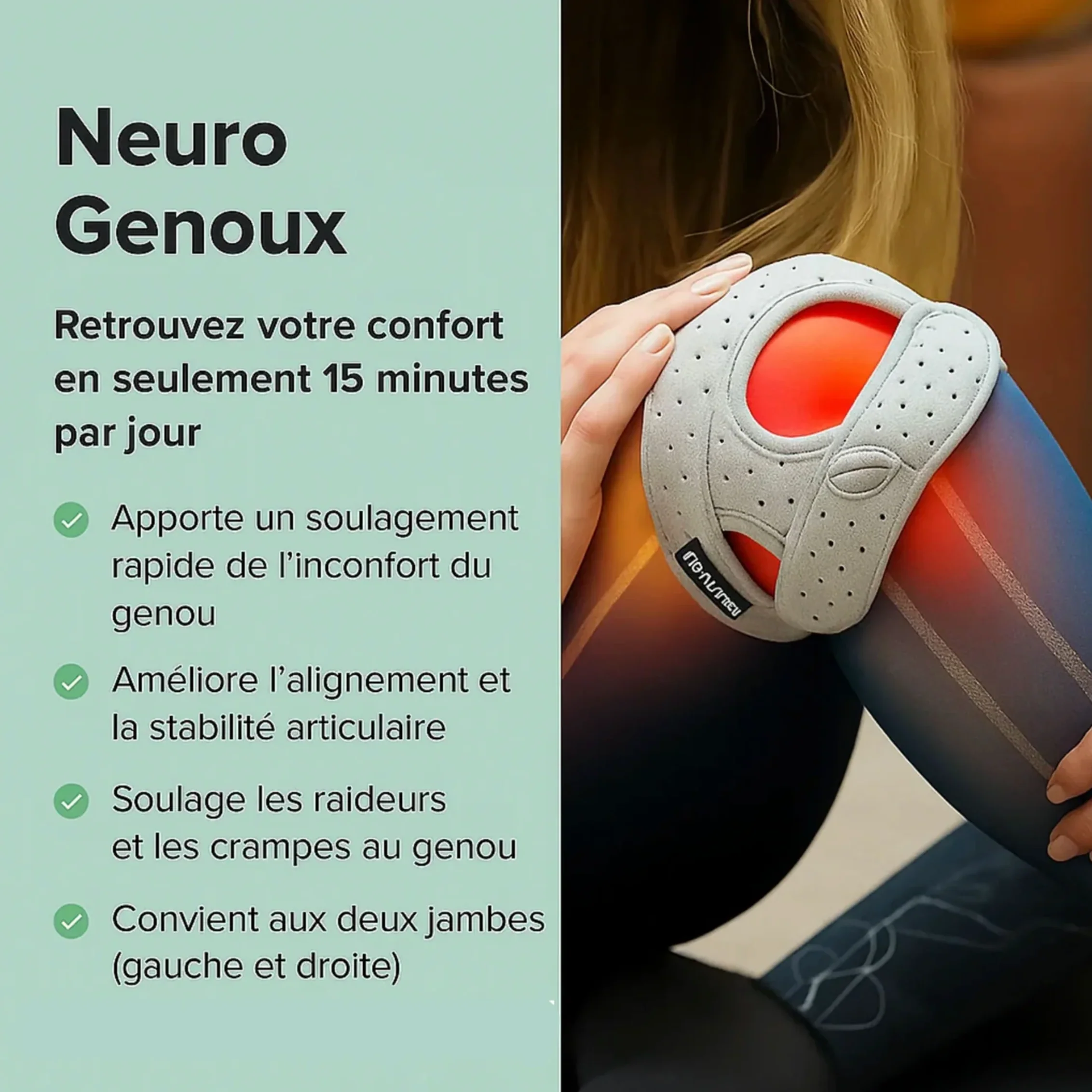 Genouillère rotulienne NeuroGenoux - Image 3