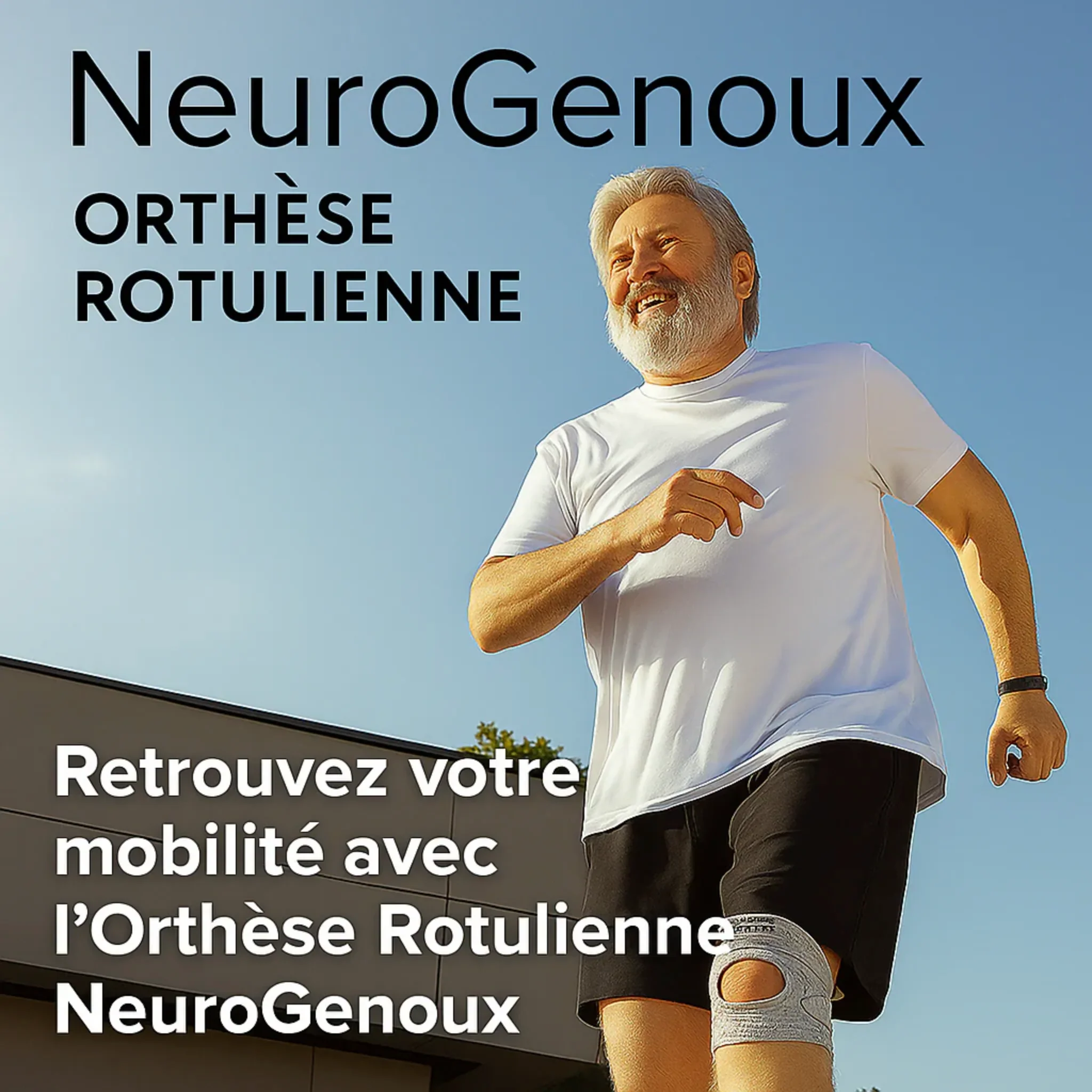 Genouillère Rotulienne NeuroGenoux — Réalignez l'Articulation du Genou Pendant vos Mouvements - Image 3