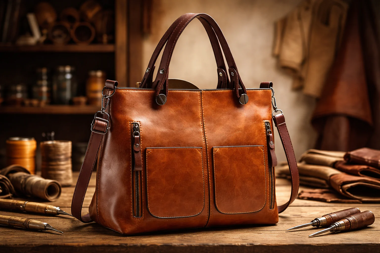 Sac à main cuir